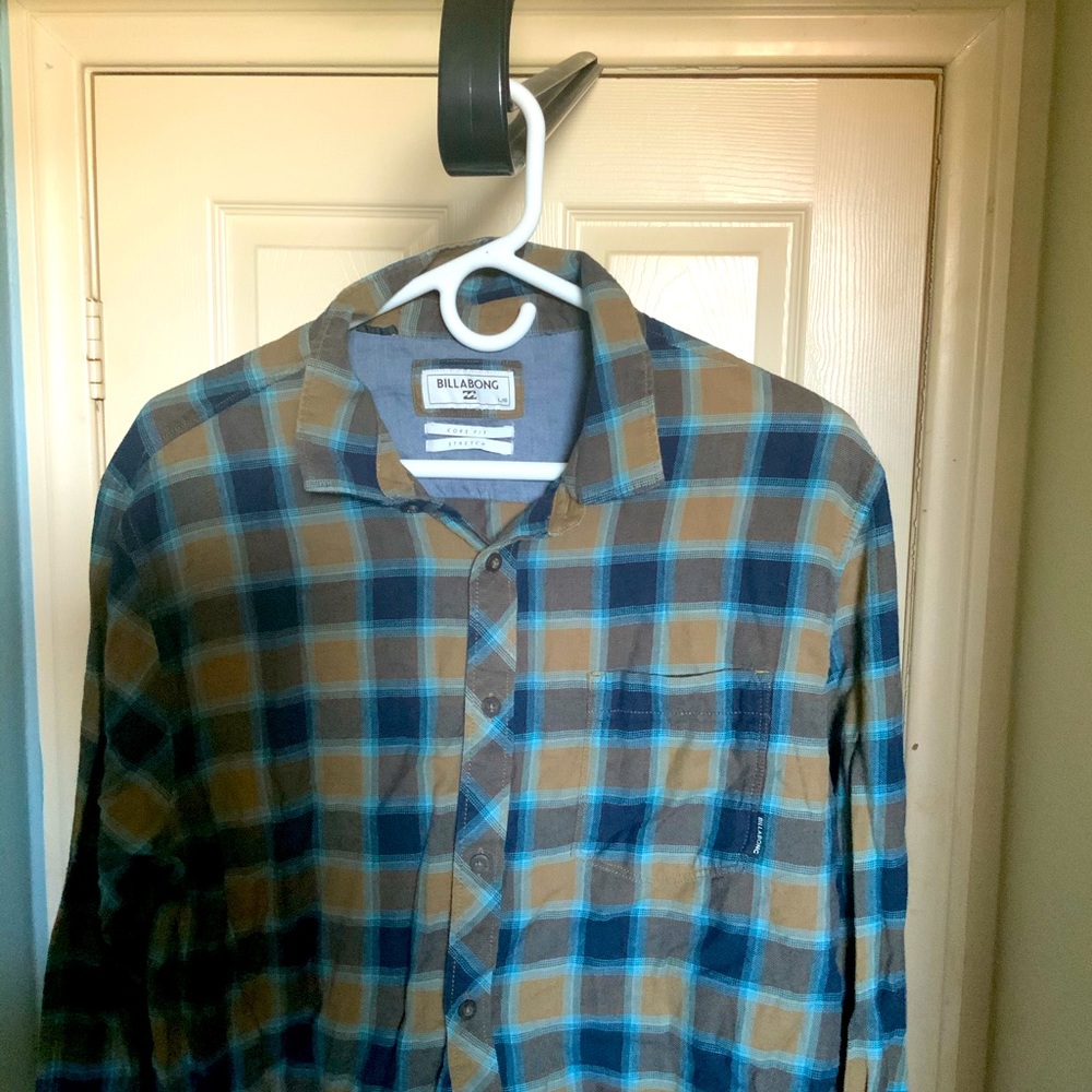 Billabong Flannel Lightweight Jacket Shirt